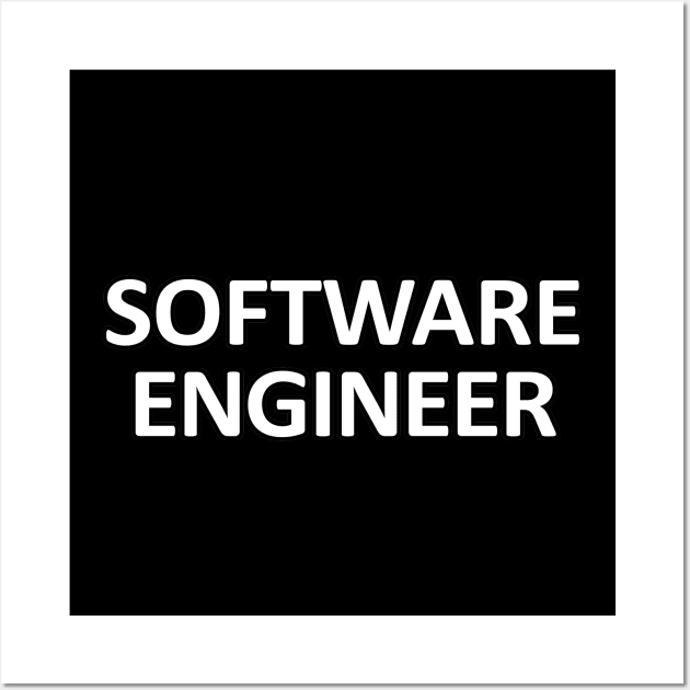 Software Engineer Wall Art by ShopBuzz